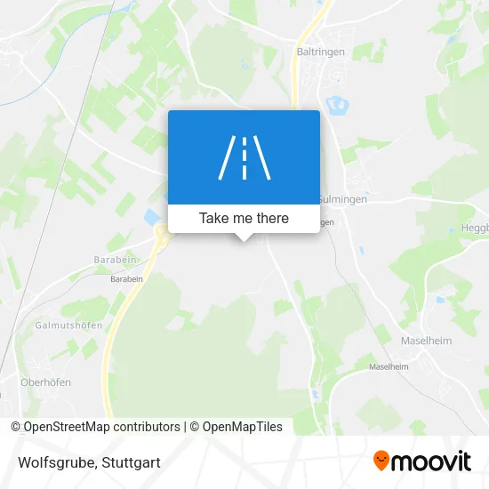 Карта Wolfsgrube