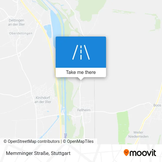 Карта Memminger Straße