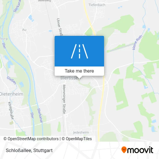 Карта Schloßallee