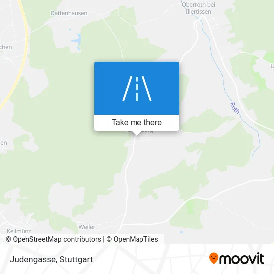 Карта Judengasse