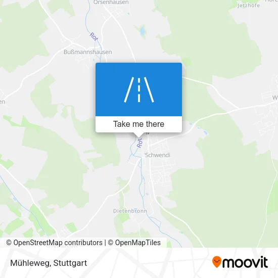 Карта Mühleweg