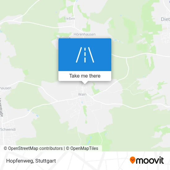 Карта Hopfenweg