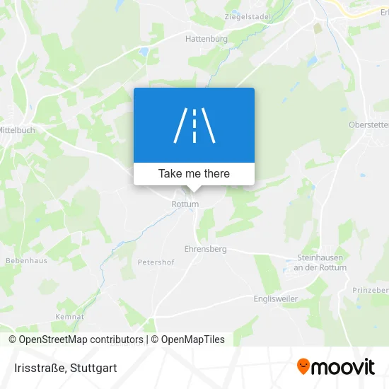 Карта Irisstraße
