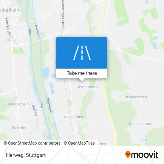 Карта Illerweg