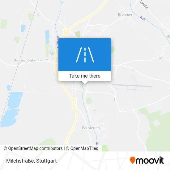 Карта Milchstraße