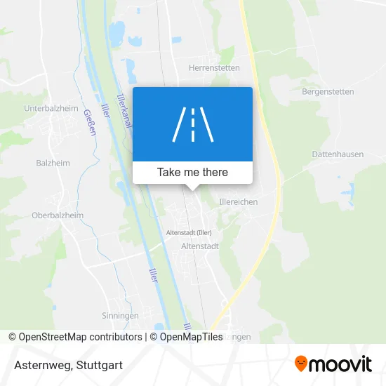 Карта Asternweg