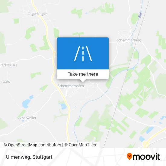 Ulmenweg map