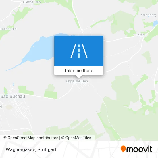 Карта Wagnergasse