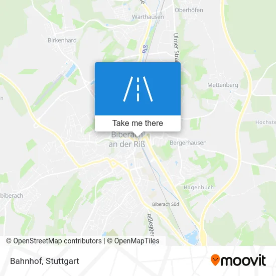 Карта Bahnhof