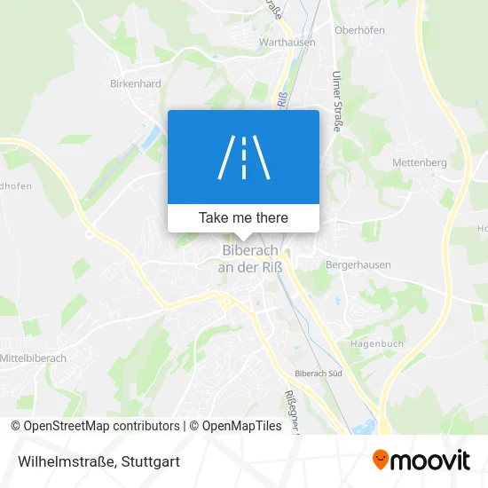 Карта Wilhelmstraße