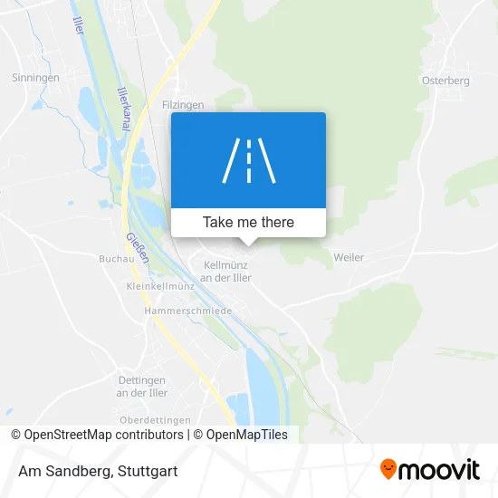 Карта Am Sandberg