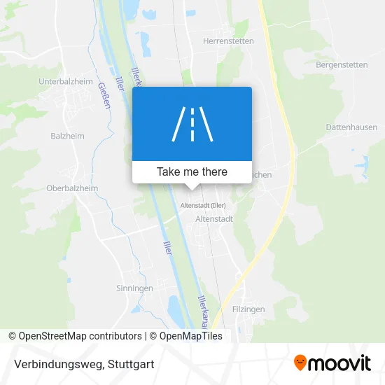 Карта Verbindungsweg