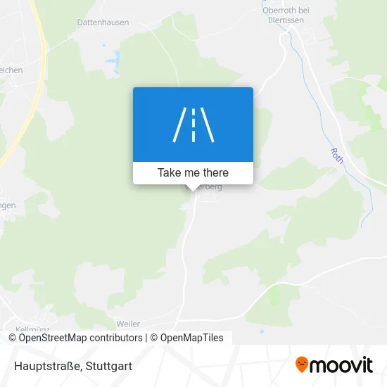 Карта Hauptstraße