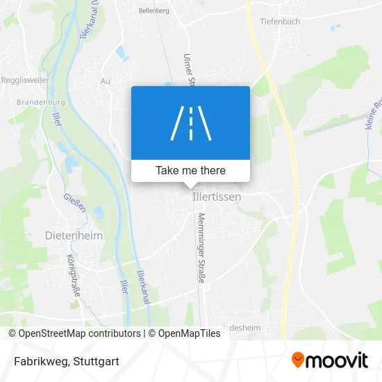 Карта Fabrikweg