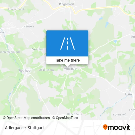 Карта Adlergasse