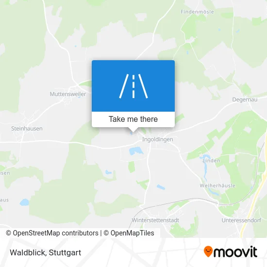 Карта Waldblick