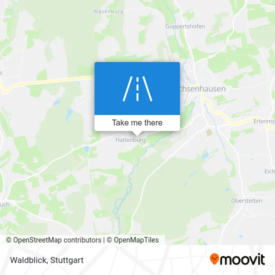 Карта Waldblick