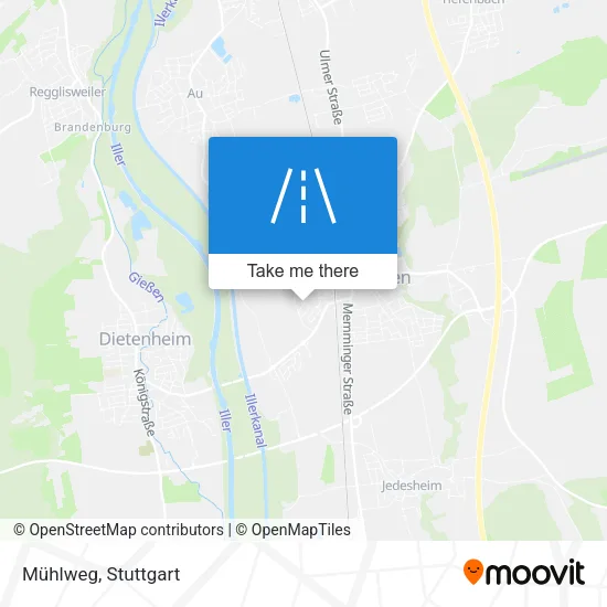 Карта Mühlweg