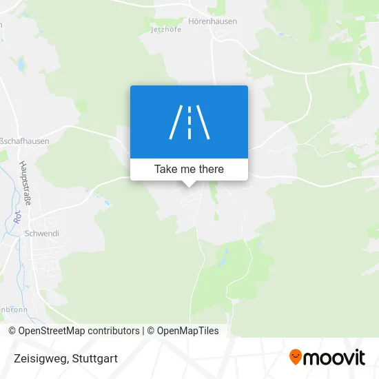 Карта Zeisigweg