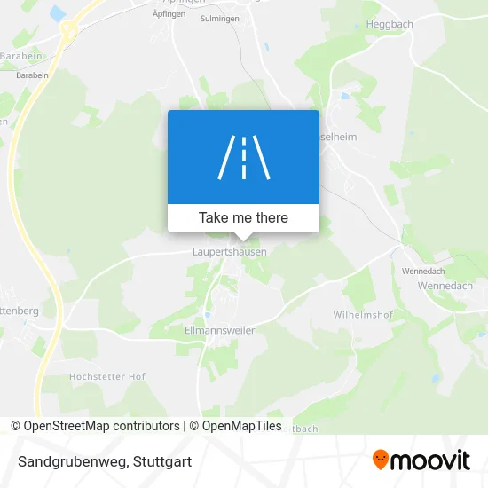 Карта Sandgrubenweg
