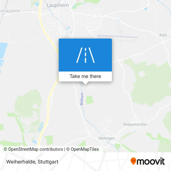 Карта Weiherhalde