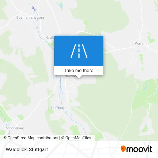 Карта Waldblick