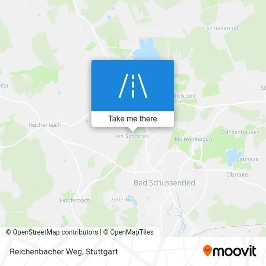 Карта Reichenbacher Weg