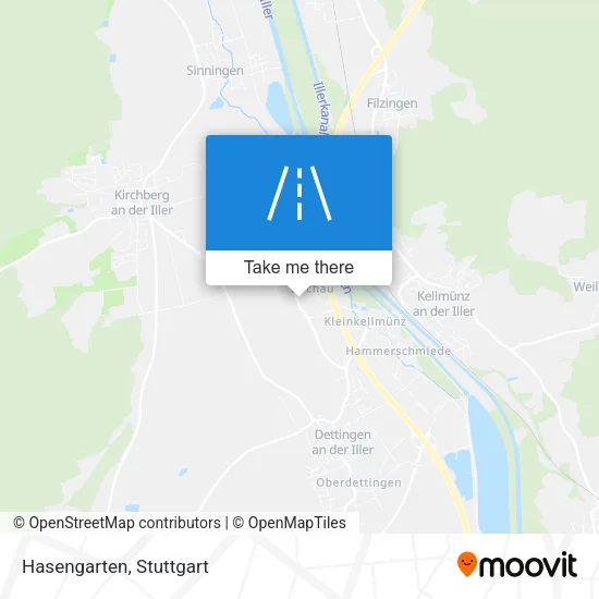 Карта Hasengarten