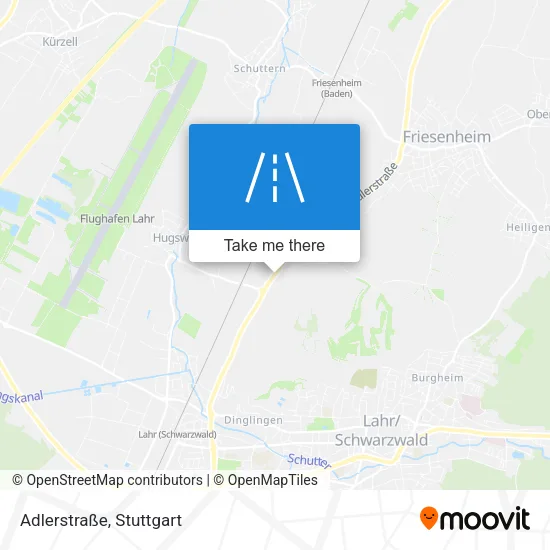 Карта Adlerstraße