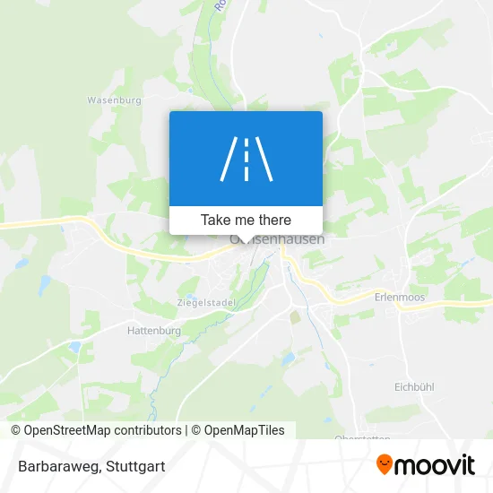 Карта Barbaraweg