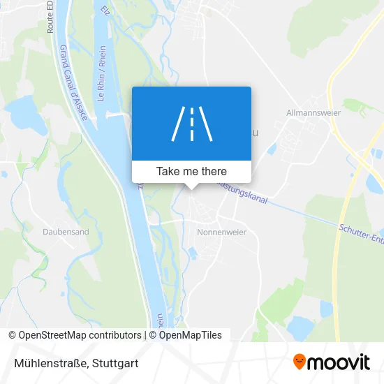 Карта Mühlenstraße