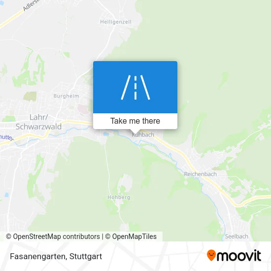 Карта Fasanengarten