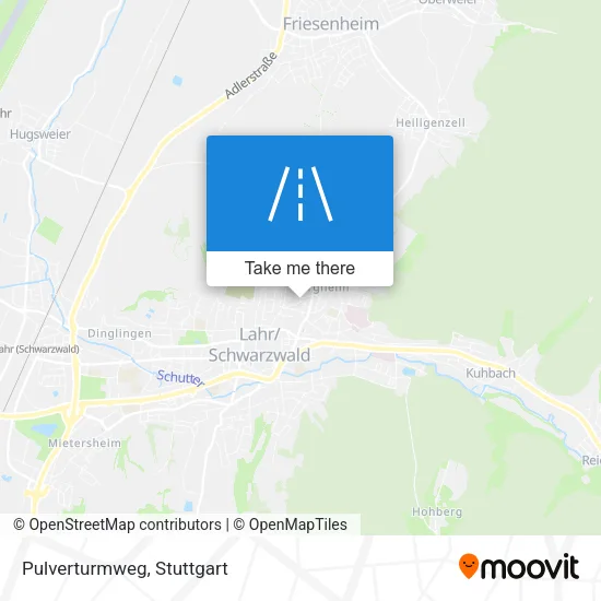 Карта Pulverturmweg