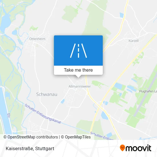 Карта Kaiserstraße