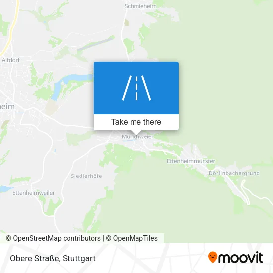 Карта Obere Straße