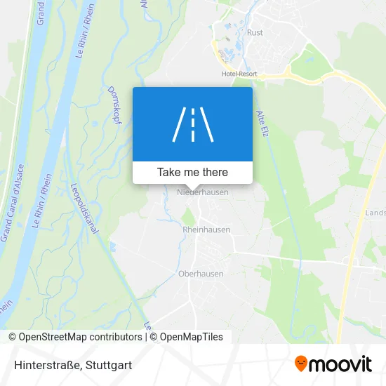 Карта Hinterstraße