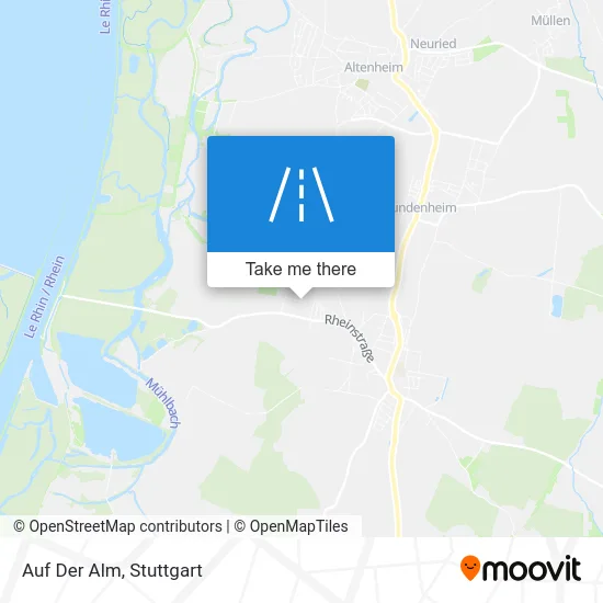 Карта Auf Der Alm