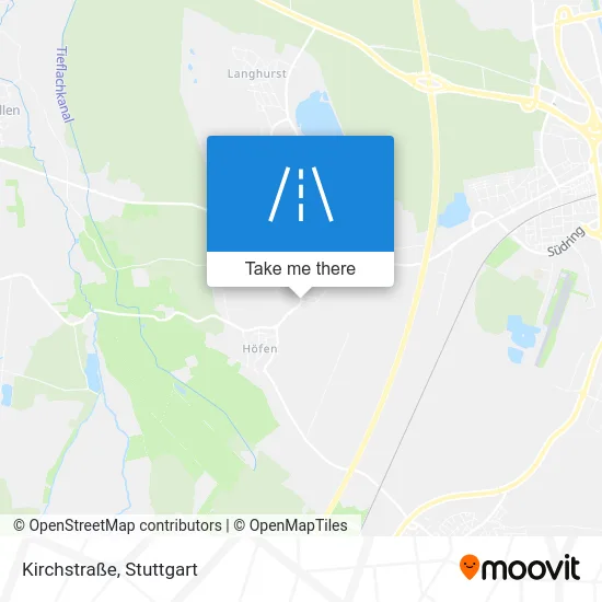 Карта Kirchstraße