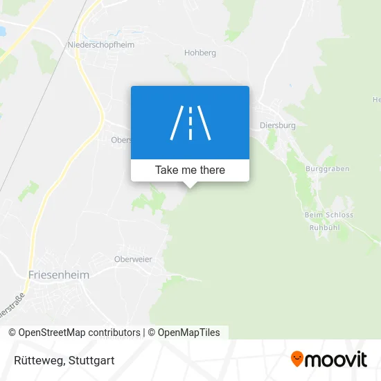 Карта Rütteweg