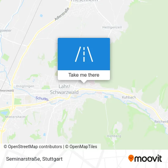 Карта Seminarstraße