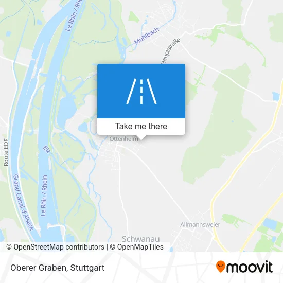 Карта Oberer Graben
