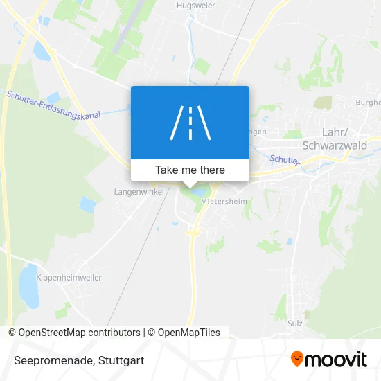 Карта Seepromenade