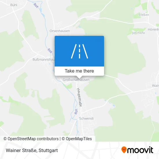 Карта Wainer Straße