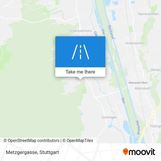 Карта Metzgergasse