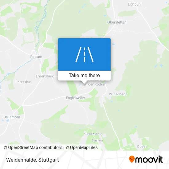 Карта Weidenhalde