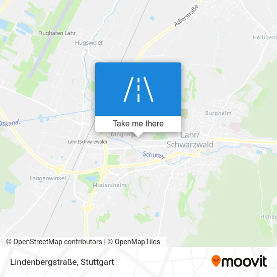 Карта Lindenbergstraße