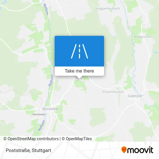 Карта Poststraße