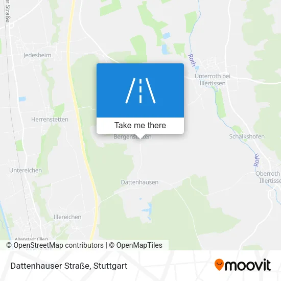 Карта Dattenhauser Straße