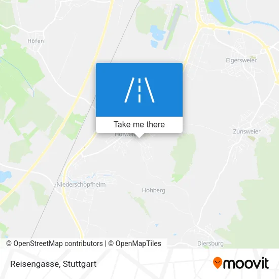 Карта Reisengasse