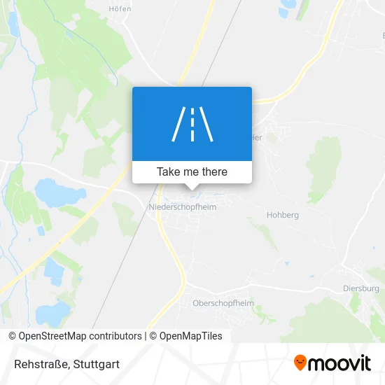 Карта Rehstraße